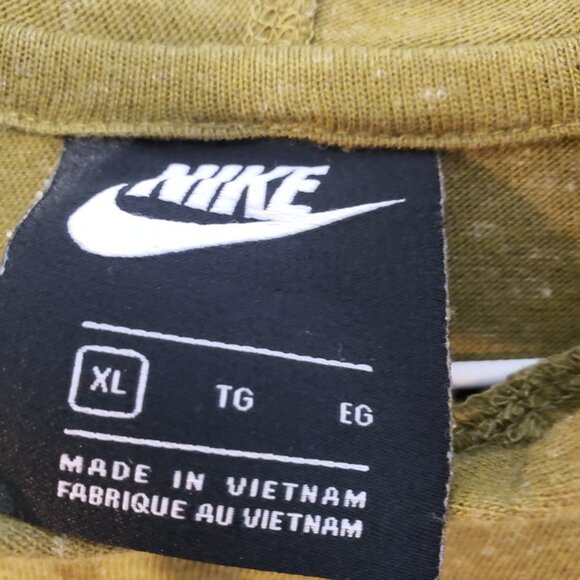 Nike size XL army green hooded sweater - Picture 3 of 7